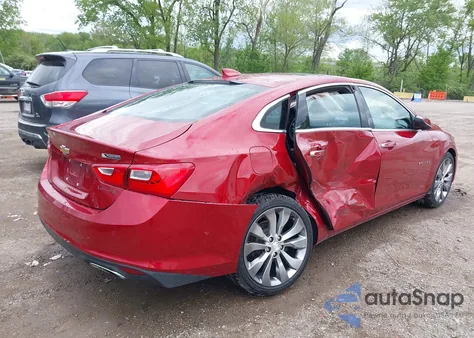 2016 Chevrolet Malibu Premier from USA, damaged, VIN 1G1ZH5SX2GF227519